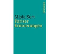 Misia Sert Hedwig Anderta Pariser Erinnerungen (suhrkamp taschenbuc (Tascabile)