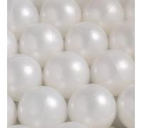 MISIOO 100 palline per bagno di palle da 6 cm - sicuro e atossico - giocattolo per bambini a partire da 1 anno - sicuro e infrangibile per divertimento e gioco