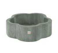 MISIOO Bagno per palline per bambini a partire da 1 anno, in schiuma per bambini, 95 x 30 cm, a forma di fiore, design amichevole per piccoli esploratori, perfetto per la cameretta dei bambini, sala