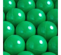 MISIOO Palle per il bagno di palloni - 100 pezzi 6 cm - palline di plastica sicure e atossiche - resistenti alle spremute - perfette per divertimento sicuro - ideali per la cameretta dei bambini o spi