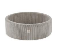 MISIOO Piscina a secco per bambini 90x30 cm Piscina rotonda in velluto a coste spesso beige