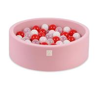 MISIOO - Piscina di palline intelligente per la cameretta dei bambini, 200 palline, giocattolo lavabile in lavatrice, certificato Oeko-Tex, 90 x 30 cm