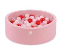 MISIOO Piscina intelligente per la cameretta dei bambini, con 200 palline, giocattolo, lavabile in lavatrice, certificato Oeko-Tex, 90 x 30 cm