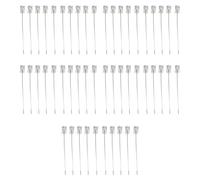 Miskall 50 Pezzi Gancio per Slot Board 20 cm 3,3 mm Gancio per Appendere a Parete con Stecca in Lega di Alluminio per Centro Commerciale Domestico