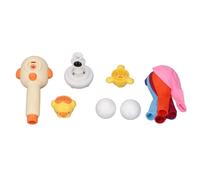 Miskall Breathing Exerciser Toys for Kids Sensory Toy Sensory Cine Educational Development Floating Blow Pipe Balls con 6 Palloncini (Beige a Sinistra: BL3Z 1562187 AA, a Destra: BL3Z 1562186)