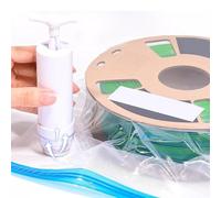 Miskall Handheld Vacuum Sealer Machine, 3D Printer Filament Vacuum Sealed Pack 2 Sizes Dampness Proof Vacuum Bags Space Saver Bags with Pump