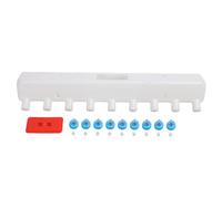 Miskall Lamb Teat Milk Feeding Tool 9 Nipples Enhanced Comfort | Feeds multiple livestock at once using a 9 nipple feeder on farms using thickened ABS and easy cleaning