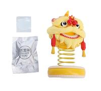 Miskall Lion Dance Decoration, Auto Che trema Il Giocattolo Innovativo Innovativo Danza del Leone Primaverile Che annuiva per la Danza del Leone per Auto per Auto