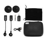 Miskall Pickup per chitarra acustica trasduttore piezoelente, microfono saxofono 2.4G Microfono violino stabile a rotazione wireless a 360 ° per prestazioni