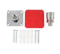 Miskall Porta della rondella di Pressione in Schiuma, Spazio per Lo Spazio in Lega di Alluminio Easy stoccaggio, Rack per organizzatore di cannoni in Schiuma a Parete Veloce a Parete da