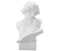 Miskall Statua della Dea Greca Scultura in Resina Busto della Dea Romana Statue per La Decorazione Domestica Tavolino Ufficio Soggiorno Collezione Figurine Decorazione Artistica