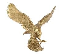Miskall Statua Dell'Aquila in Resina Statua Dell'Aquila Decor Vivida Decorativa Statua Dell'Aquila Scultura Frgurine per La Visualizzazione del Desktop Dell'Ufficio del Soggiorno di Casa