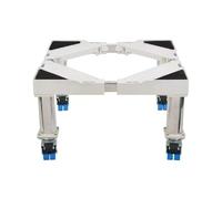 MiSMiAO Base, base elettrodomestico con gambe in acciaio inox, 4 ruote bloccabili,base multifunzione regolabile,base regolabile per mobili da cucina ed elettrodomestici statici[Altezza 20cm]