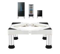 MiSMiAO Base multifunzionale, utilizzata per i dispositivi statici, staffa universale che aumenta l'altezza, base del frigorifero, 4 piedi robusti, larghezza e altezza regolabili[19-22cm]