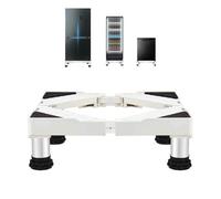 MiSMiAO Base multifunzionale, utilizzata per i dispositivi statici, staffa universale che aumenta l'altezza, base del frigorifero, 4 piedi robusti, larghezza e altezza regolabili[14-17cm]