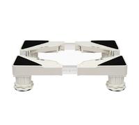 MiSMiAO Mini supporto, piccolo supporto, adatto per piccoli elettrodomestici e mobili, base mini frigorifero regolabile con 4 8piedini piccoli, larghezza regolabile di 38-55 cm[4 piedi piccoli]