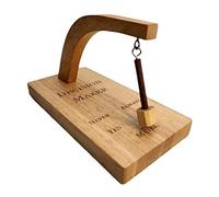 MISNODE Creatore decisionale magnetico creativo, creatore decisionale in legno magnetico oscillante a pendolo, oscillare il pendolo e trovare la risposta alla tua domanda!