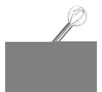 Miso Muddler, Stainless Stirrer, Manual Mixing Tool with 7.87x1.38x1.18 Inches, Food Blender for Egg, Batter, Fruit Salad, Sauce, Soup, Cocktail, Baking, Kitchen, Home, Bar, Silver