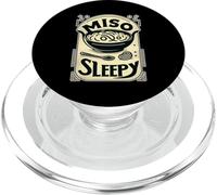 Miso Sleepy Turista dell'amante del cibo asiatico |||- PopSockets PopGrip per MagSafe