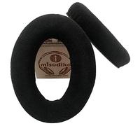 Misodiko fascia di ricambio e cuscinetti auricolari cuscino kit - Cuscinetti auricolari per cuffie Sennheiser HD598 HD595 HD558 HD555 HD518 HD515 | parti di riparazione con testa Band | nero velour