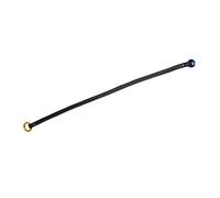 misppro Arborist - Corda da arrampicata per risparmiare attrito, 2 misure 90 cm e 120 cm, attrezzatura da lavoro per alberi con anelli in lega di alluminio e fettuccia in poliestere