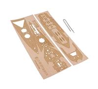 misppro Trumpeter Scala 1/350 HMS Hood British Legno Deck Parts