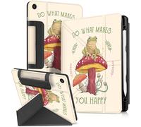 Miss Adola Custodia per Samsung Galaxy Tab A9 Plus con portapenna, per ragazze, donne, ragazzi, carino, cartone animato, divertente, kawaii, protezione con supporto, rana