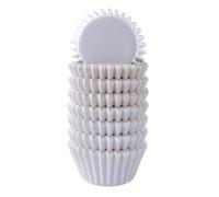 Miss Bakery's House® Mini pirottini di carta - standard - Ø 32 mm x 20 mm - bianco - 200 pezzi