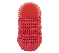 Miss Bakery's House® Mini pirottini di carta - standard - Ø 32 mm x 20 mm - rosso - 200 pezzi
