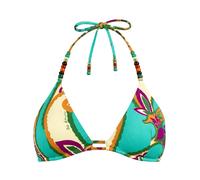 Miss Bikini - Bikini Triangolo con Ferretto e Perline Etniche - - Swimwear - Donna - Multicolore - S