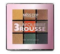 Miss Cop - Nuancier 3 La Foliiiiiiiie Rousse Palette ombretti 7.2 g Nero unisex