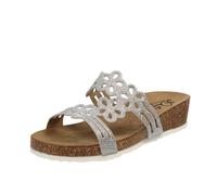 Miss Desire Sandali Con Zeppa Bianco - Donna Scarpe Sandali Zeppa E Plateau