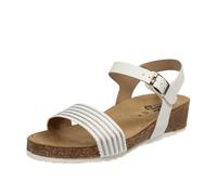Miss Desire Sandali Con Zeppa Bianco - Taglia 37 Scarpe Donna Sandali