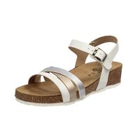 Miss Desire Sandali Con Zeppa Bianco - Taglia 38 Scarpe Donna Sandali