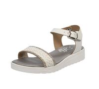 Miss Desire Sandali Con Zeppetta E Fibbia Bianco - Junior Scarpe Ragazza Sandali