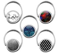 Miss Kha Set di 5 ganci pieghevoli