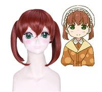 Miss Kobayashi'S Dragon Maid Caichuan Qiaoji Parrucca cosplay resistente al calore dei capelli sintetici con doppia coda di cavallo PL-856