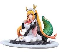 Miss Kobayashis Dragon Maid Tohru Kanna Kamui PVC Anime Fans Statue Figurine La prima scelta per regali Collezione di modelli Giocattoli Regalo (Dimensioni: giallo)
