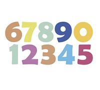 MISS KUTY Fustella fine ZAG Numeri spessi 10u. Per tagliare carta, cartoncino, EVA e fogli di alluminio per progetti di cartoleria, scrapbooking e artigianato