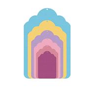 MISS KUTY ZAG Fine Die Altri tag 6u. Per tagliare carta, cartoncino, EVA e fogli di alluminio per progetti di cartoleria, scrapbooking e artigianato