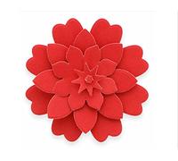 MISS KUTY ZAG Fine Die Fiori e Piante fiore a strati 4u. Per tagliare carta, cartoncino, EVA e fogli di alluminio per progetti di cartoleria, scrapbooking e artigianato