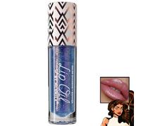 Miss Lady Diamond Black,Black Glitter Lipstick,Glitter Liquid Color Changing Lipsticks,Sparkling Glossy Liquid Lipstick Lip Gloss For Women (1PCS,#4)
