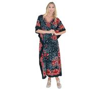Miss Lavish London - Caftani da donna, alla moda, XX-Large