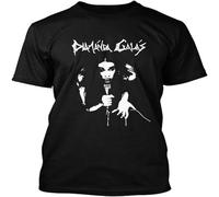 MISS LILLY 1199-Diamanda GALAS T Shirt Fit Casual Graphic Short Sleeve Tops Black 3XL