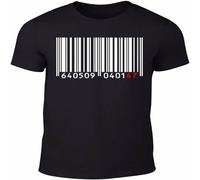 MISS LILLY 47 Barcode T-Shirt Inspired by Hitman Agent Assassin Game Black 3XL