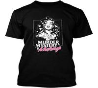 MISS LILLY Bailey Sarian Merch Murder Mystery And Makeup T Shirt Black 3XL