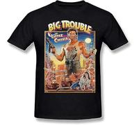 MISS LILLY Big Trouble in Little China Contton T Shirt for Mens Black XL