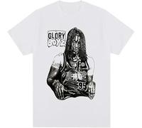 MISS LILLY Chief Keef Glory Boyz Hip Hop Vintage t-Shirt Cotton Men T Shirt White M