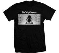 MISS LILLY Holy Mountain Hand Silk Screened Pre Shrunk Men's T-Shirt Jodorowsky Casual And Happy Black XL