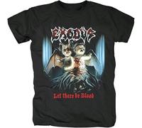 MISS LILLY Honger Exodus Let There Be Blood Heavy Metal Thrash Funk Men T Shirt Printed Tee Top Camiseta Short-Sleeve Black S